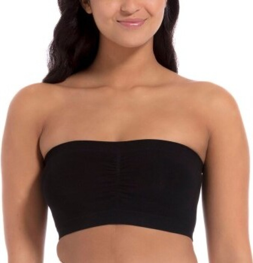 BH Bamboo Bandeau Push Up Bra Svart Small Dame