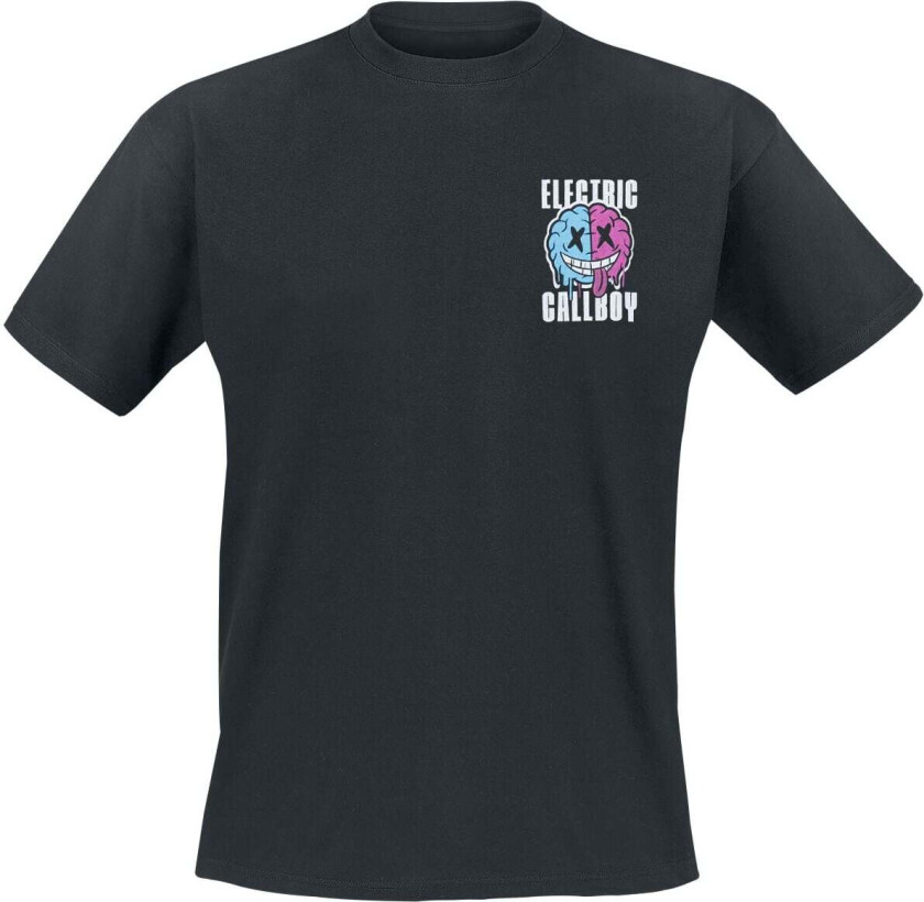 T-skjorte - TANZNEID Soul Brain - S til 5XL - Herrer - svart
