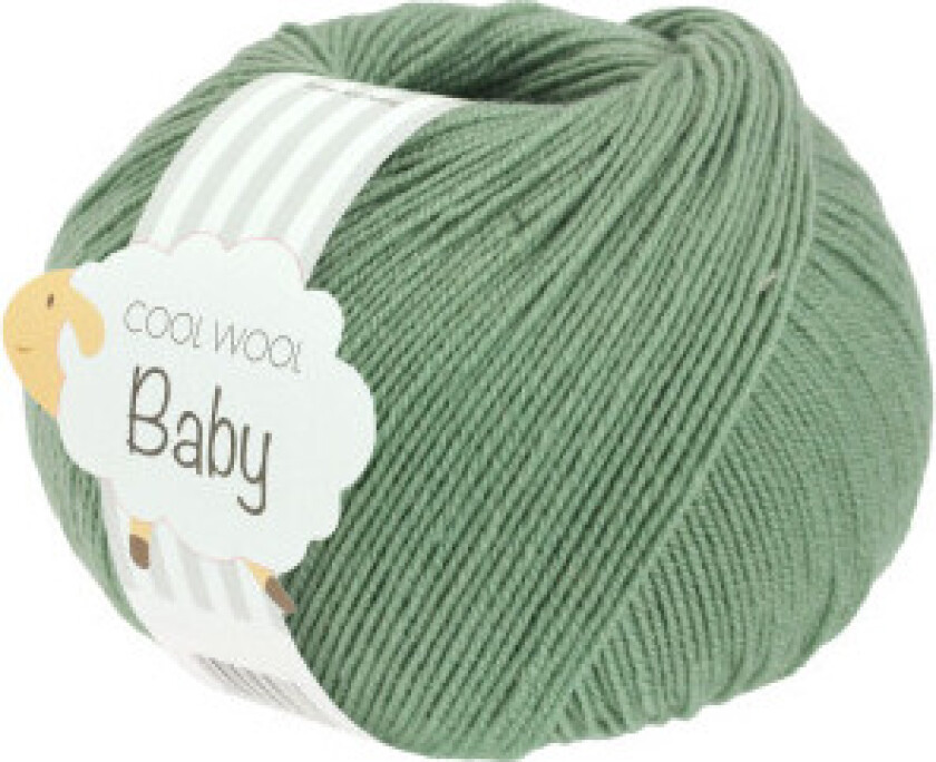 Cool Wool Baby Garn 297 Reseda Grønn