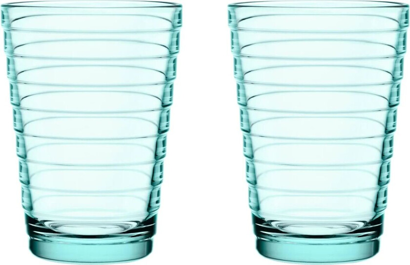 iittala Aino Aalto vannglass 2-pack 33 cl vanngrønn