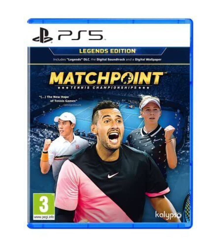 Matchpoint – Tennis Championships: Legends Edition (Playstation 5 PS5) - Game 9PVG