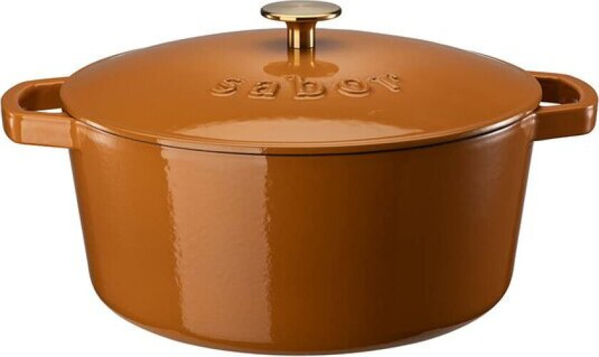 Classic støpejernsgryte 6,7L pumpkin spice