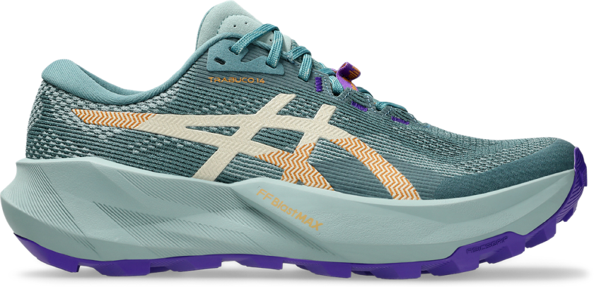 Asics Women's Trabuco 14 Foggy Teal/radiant Amethyst