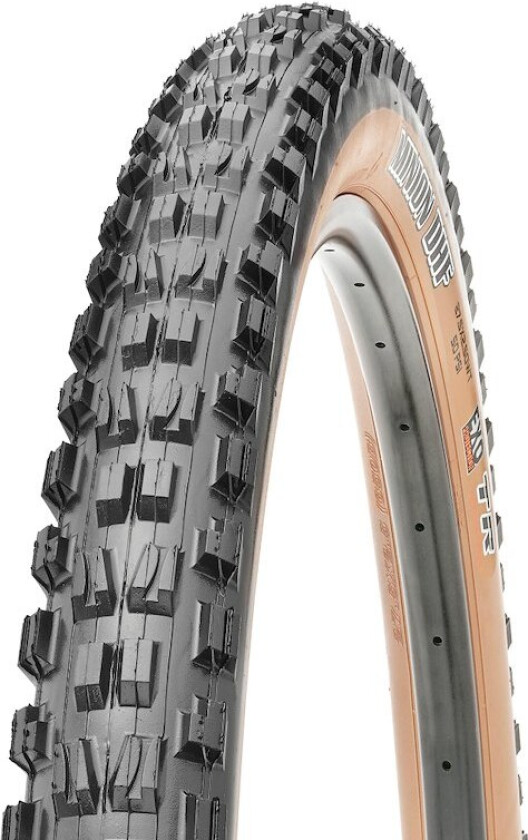 Minion DHF EXO/TR MTB foldedekk 29"x2,60 (66-622) sort/brun