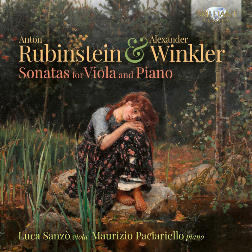 Luca Sanzo, Maurizio Paciariello Rubinstein & Winkler Sonatas for Viola and Piano CD