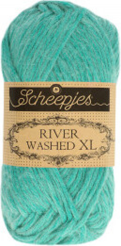 River Washed XL Garn Mix 992 Rhinen