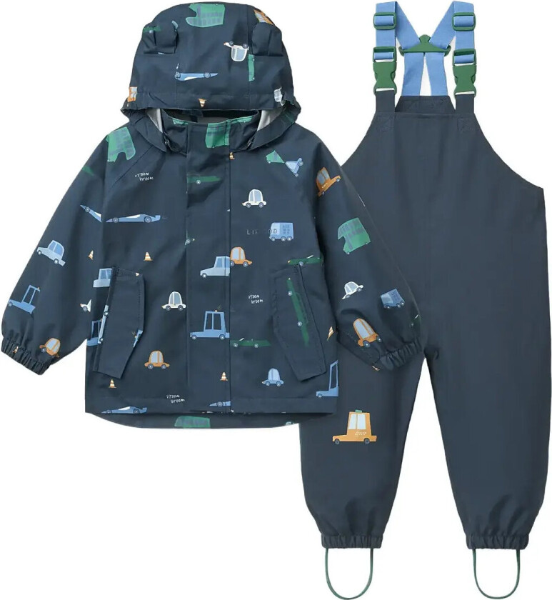 Manu Rainwear Set - Navy - 98