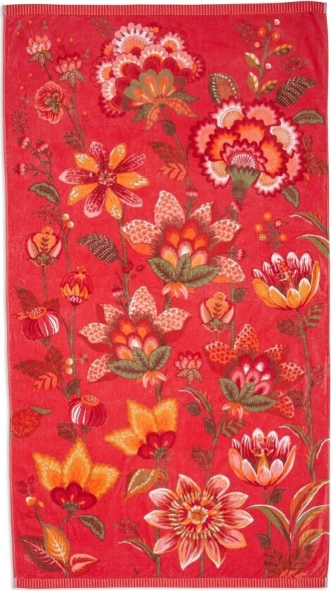 PIP Studio PIP Sunny side up beachtowel Red 100x180