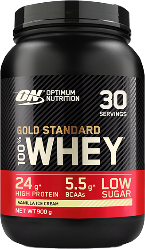 Bilde av 100% Whey GOLD Standard Whey, Vanilla Ice Cream, 900 g