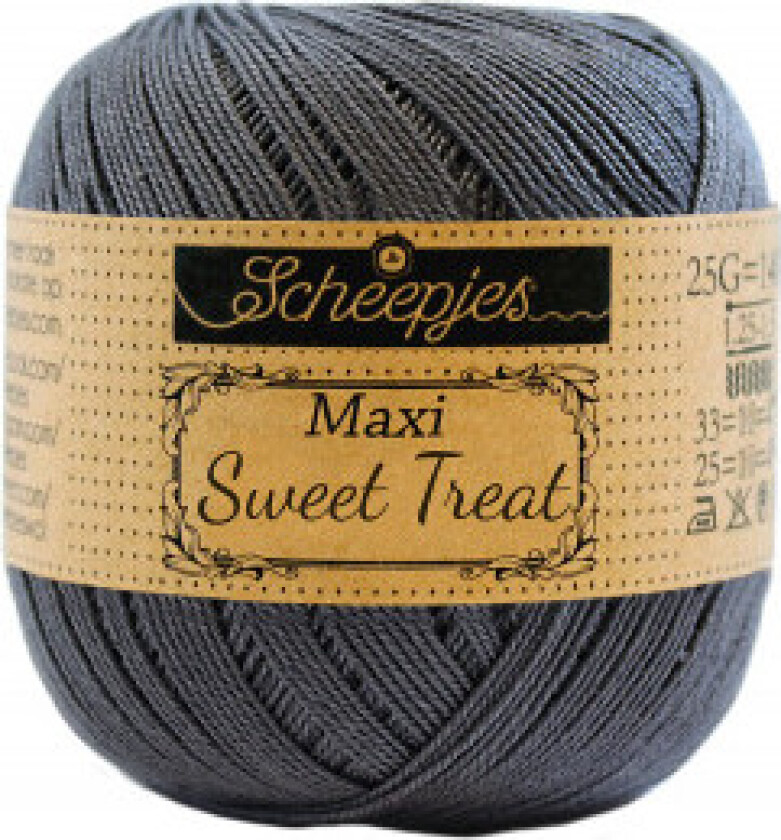 Maxi Sweet Treat Garn Unicolour 393 Charcoal