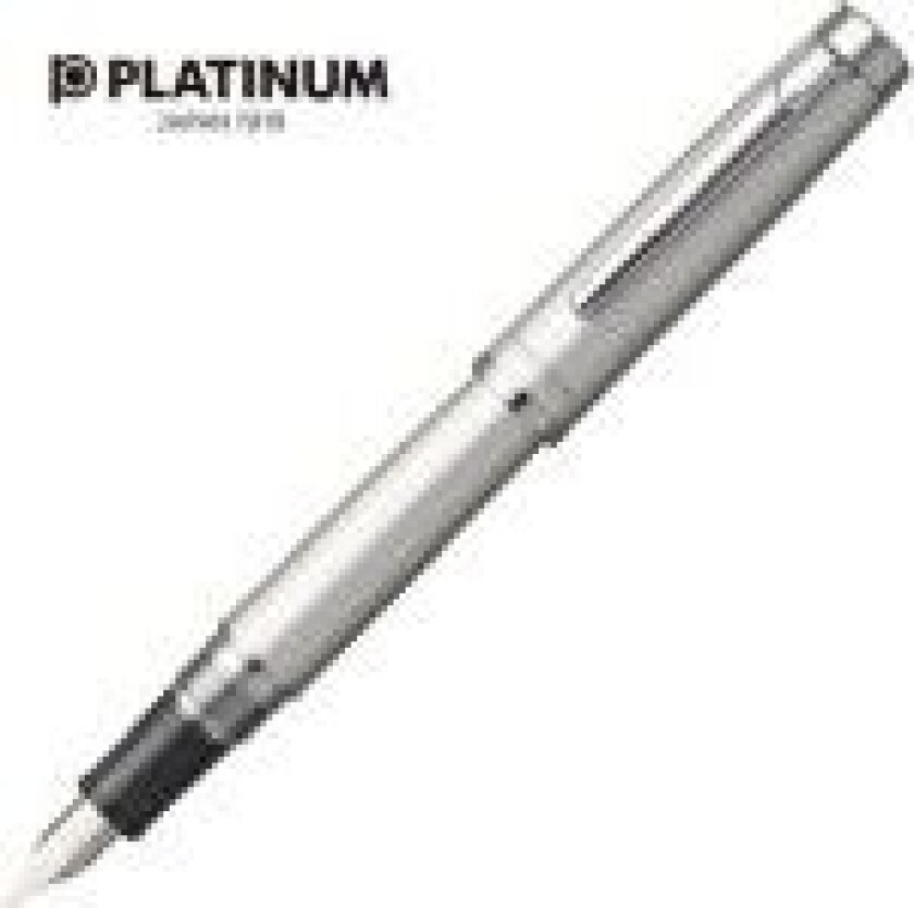 Proycon Luster Fyllepenn Satin Silver, F, Silver