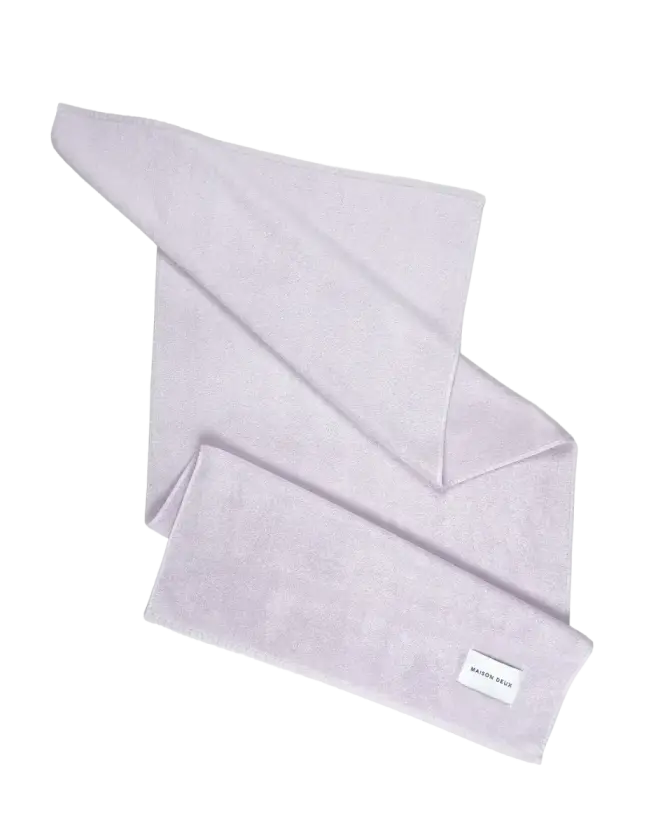 Solid Gjestehåndkle Lilac 30x50 cm