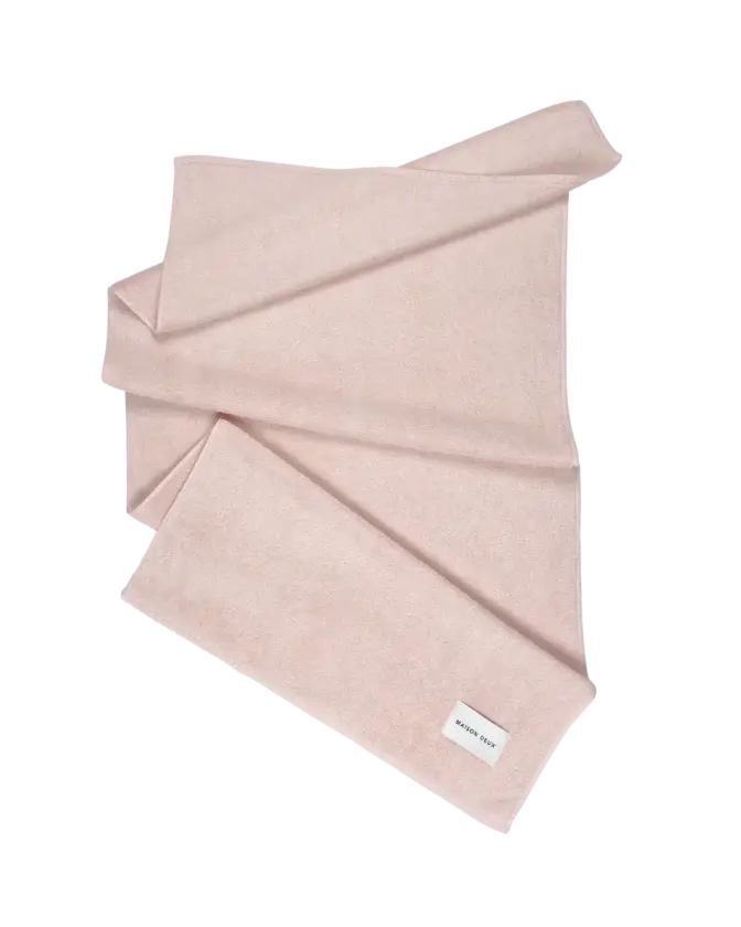 Solid Badehåndkle Pink 70x140 cm