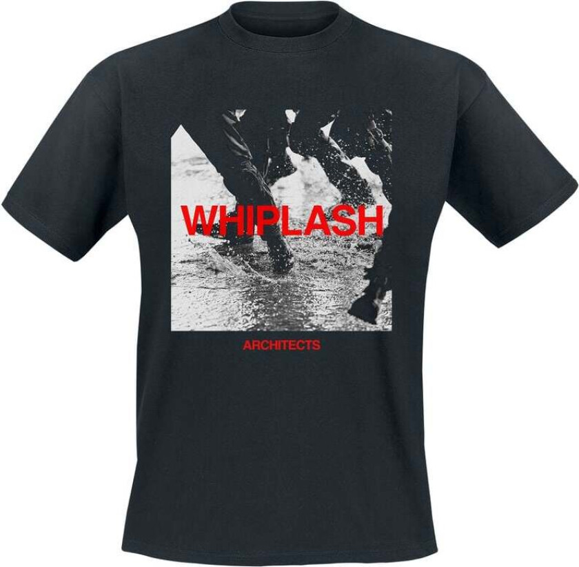 T-skjorte - Whiplash Splash Photo - S til 5XL - Herrer - svart