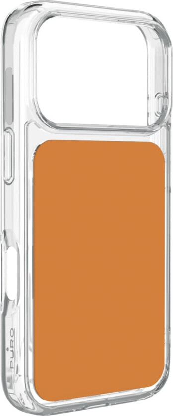 Plate Mag-etui til iPhone 17 Pro, kompatibelt med MagSafe – oransje