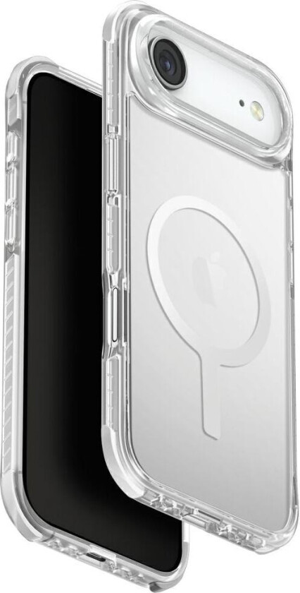 Uniq Combat Magclick-ladetui til iPhone 17 Air – hvit
