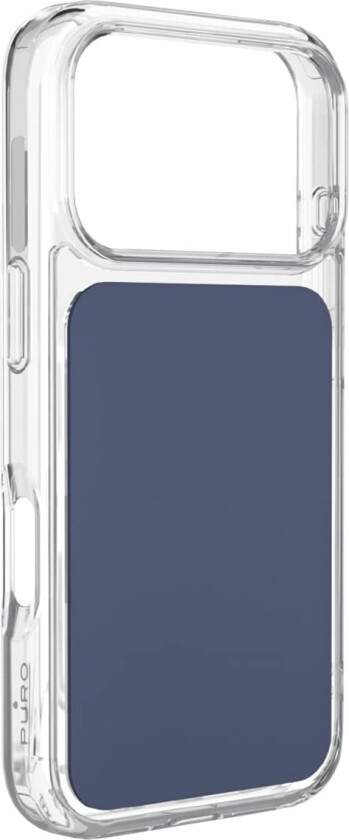 Plate Mag-etui til iPhone 17 Pro Max, kompatibelt med MagSafe – blått