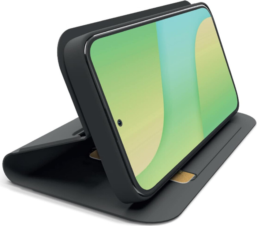 Wallet Smooth-etui til Samsung Galaxy A27 med klaff – svart