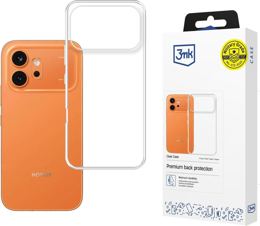 3mk gjennomsiktig deksel til Honor 600 5G – gjennomsiktig
