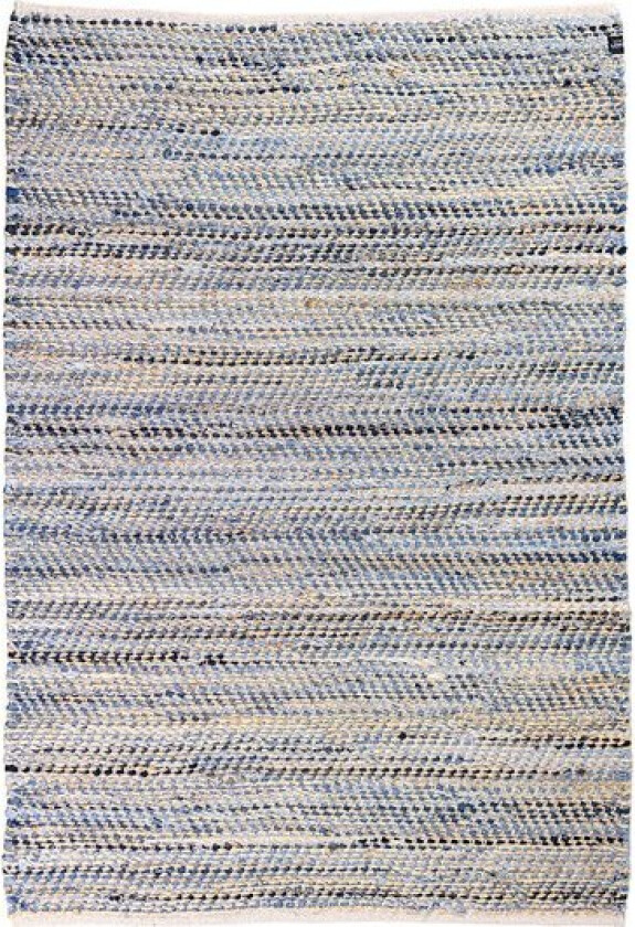 Bay denim ryeteppe 160x230 cm denimblå