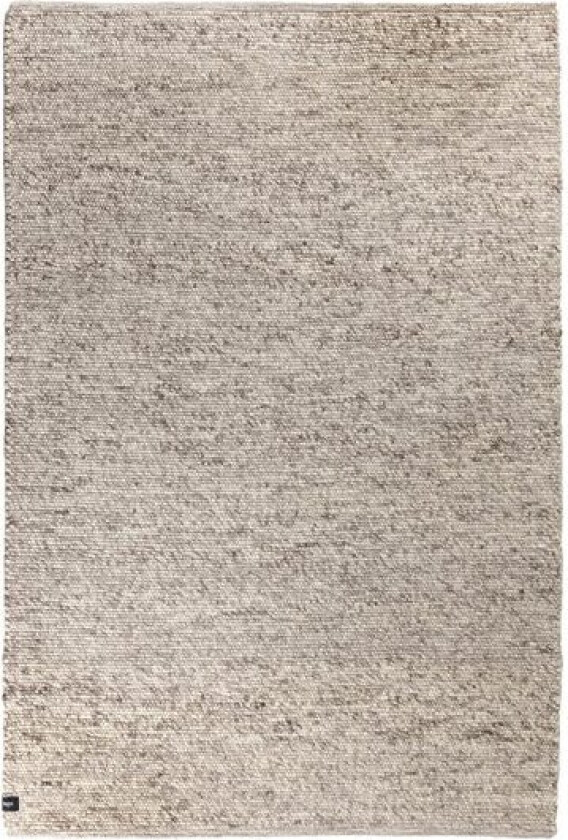 Milo ull gulvteppe 200x290 cm melert gråbrun