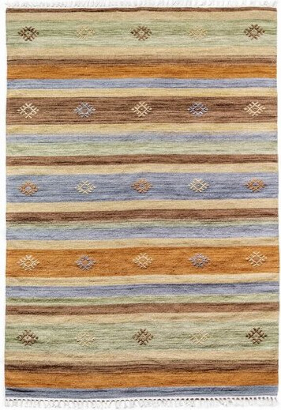 Rondane ull gulvteppe 130x190 cm multifarget
