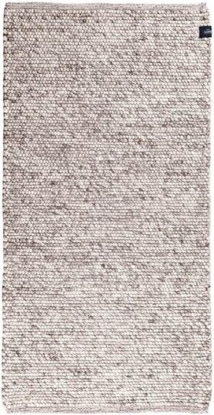 Milo ull gulvløper 70x230 cm melert gråbrun