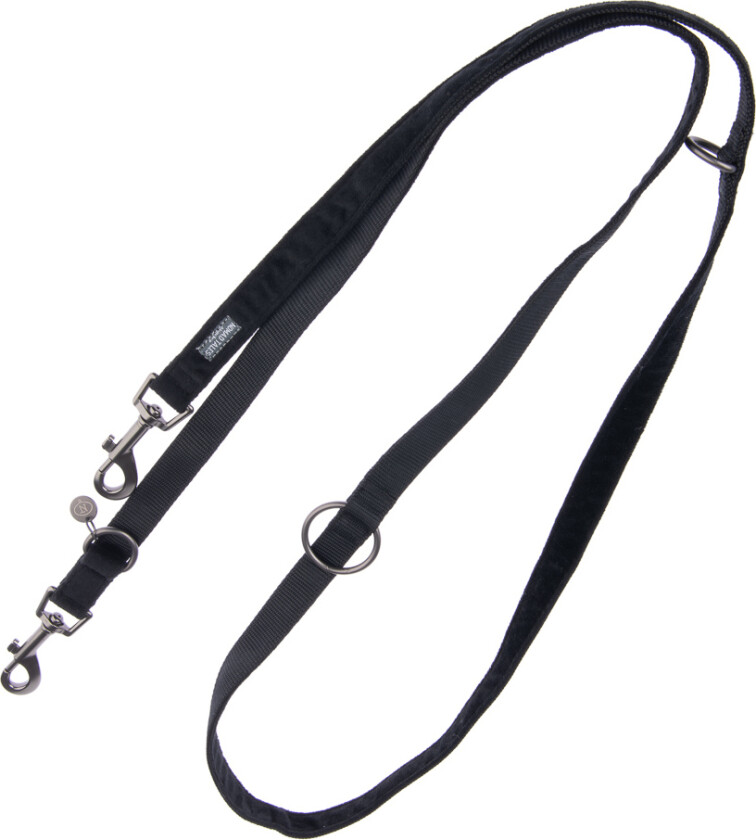Blush hundesele, ebony - Passende bånd: 200 cm lang, 20 mm breit