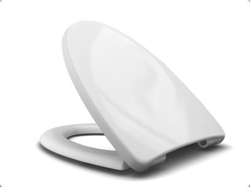 Nico Seat Cera toalettsete, avtagbar, hvit