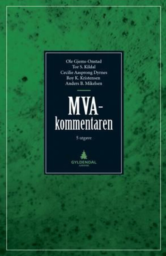 Bilde av MVA-kommentaren av Cecilie Aasprong Dyrnes, Ole Gjems-Onstad, Tor S. Kildal, Roy K. Kristensen, Anders B. Mikelsen