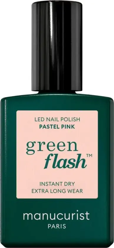 Green Flash Nail Polish 15 ml - Pastel Pink