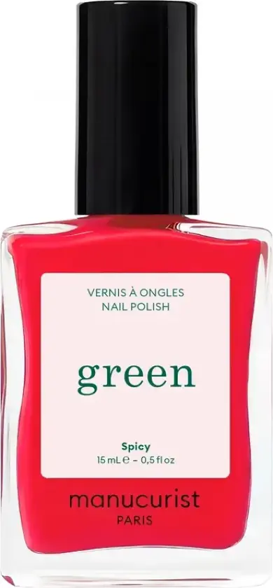 Green Nail Polish 15 ml - Spicy