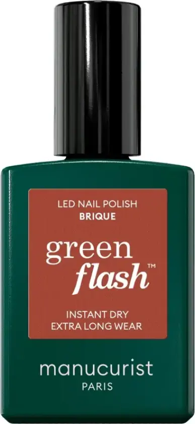 Green Flash Nail Polish 15 ml - Brique