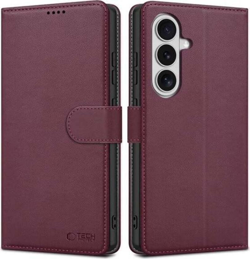 Wallet Case for Samsung Galaxy S26 - Burgundy