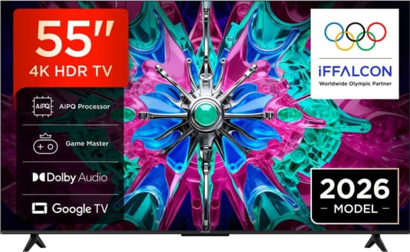 iFFALCON 55" U65A 4K LCD TV (2026)