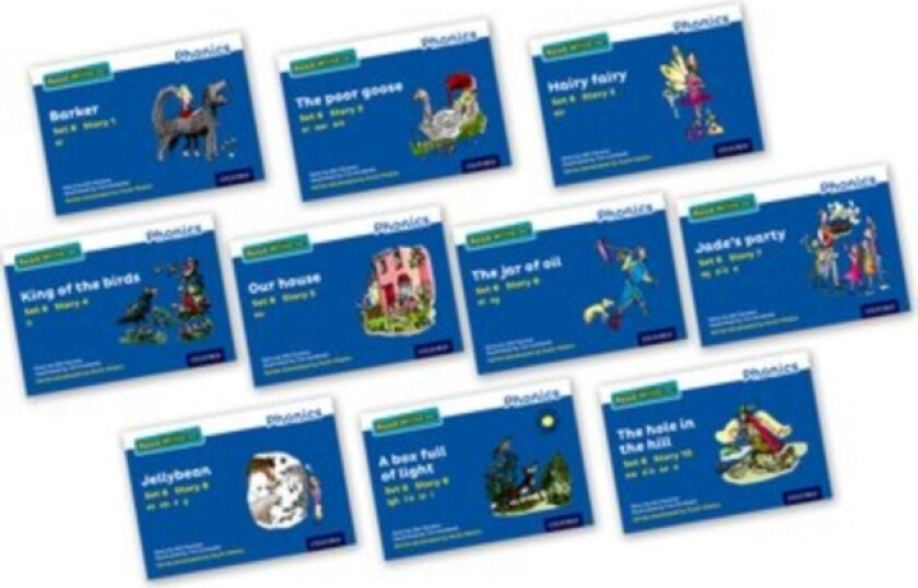 Read Write Inc. Phonics: Blue Set 6 Core Storybooks (Mixed Pack of 10) av Gill Munton (Paperback)
