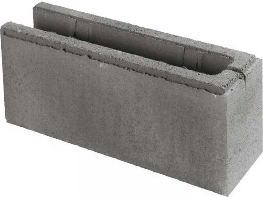 Bilde av Forskalingsblokk 15 cm Helstein m/ende