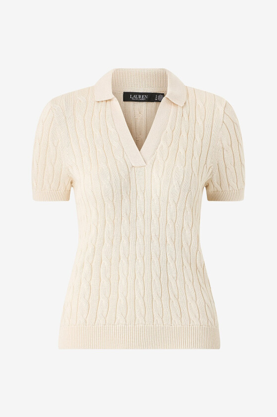 Topp Br Rayon Pltd Ctn-Sweater-Pullover - Hvit