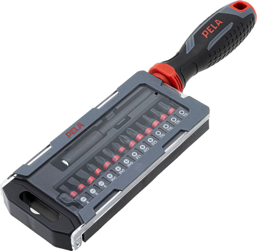 547315 Bitsskrutrekkersett 13 deler, 25 mm, S2-bits