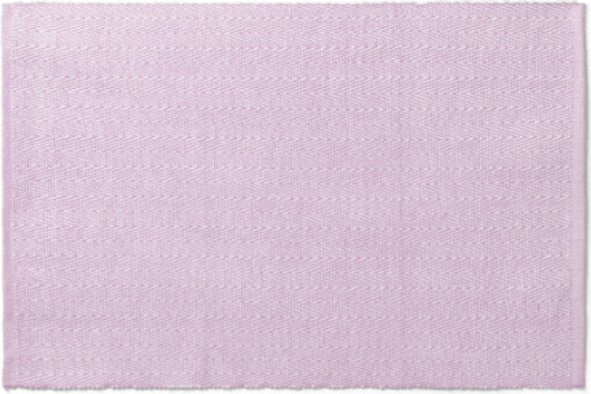 Herringbone spisebrikke 30 x43 cm Lilla