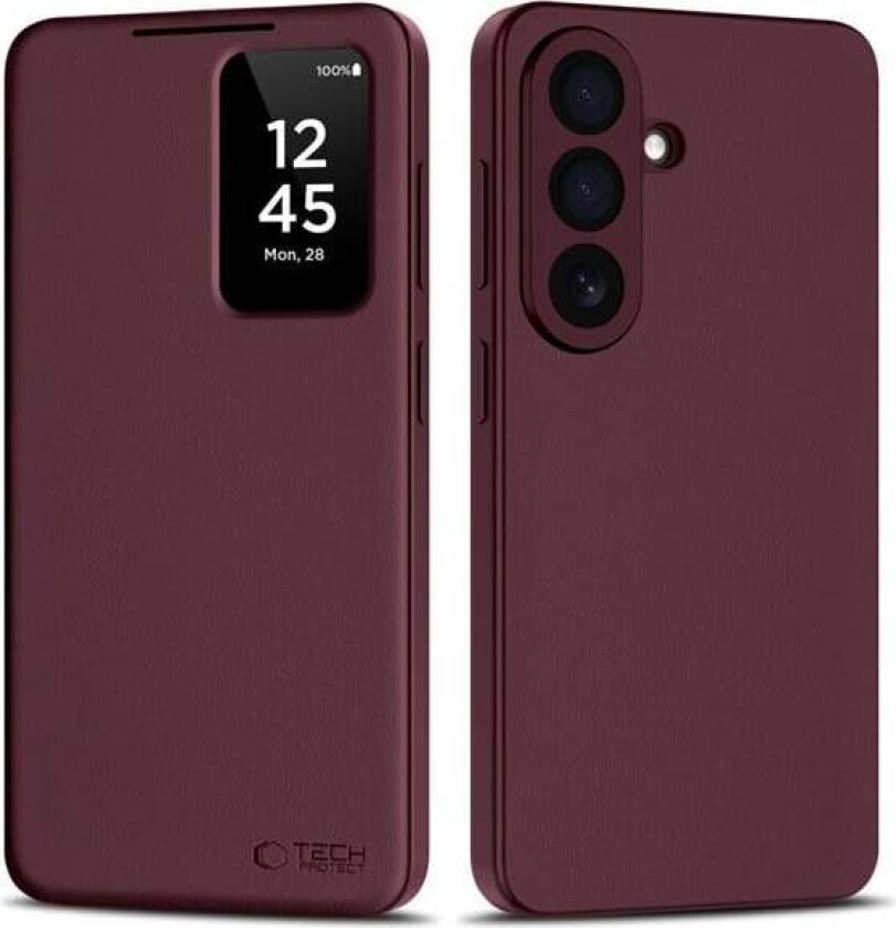 Wallet Case for Samsung Galaxy S26+ - Burgundy