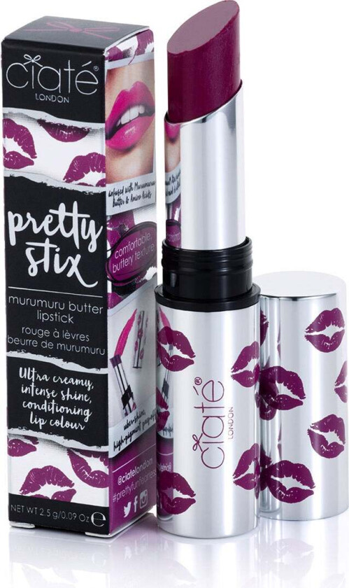 Pretty Stix Murumuru Butter Lipstick, 2.5 g Leppestift