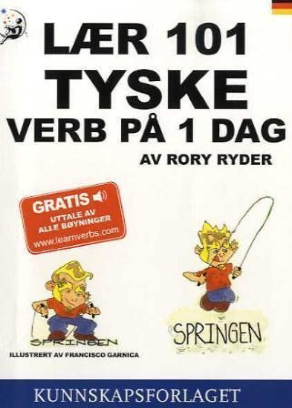 Lær 101 tyske verb på 1 dag av Rory Ryder