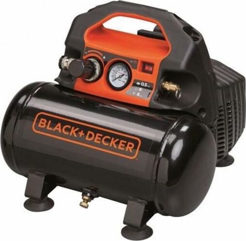 OLJEFRI KOMPRESSOR 6L 0,5HK 8BAR 55 l/min