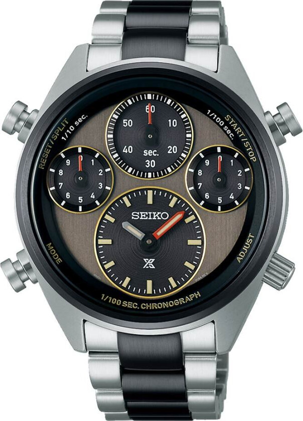 Prospex Speedtimer Solar Limited Edition SFJ005P1 - Kvarts - Sølv - Herreklokker - Rustfritt stål - ledd m/pin - Safir