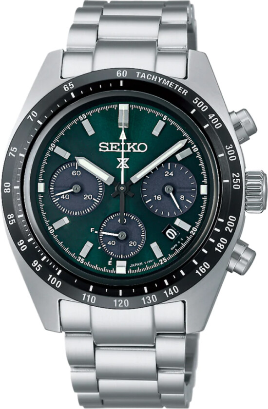 Prospex Speedtimer SSC933P1 - Kvarts - Sølv - Herreklokker - Rustfritt stål - ledd m/pin - Safir