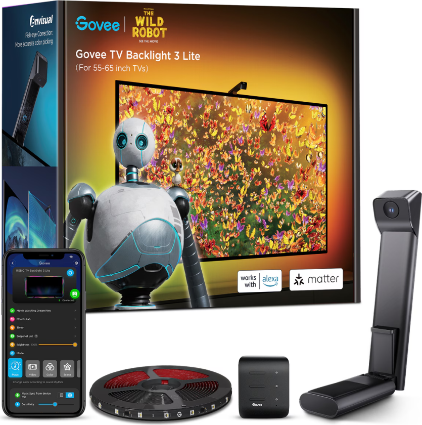 Bilde av TV Backlite 3 Lite Wild Robot (55-65")