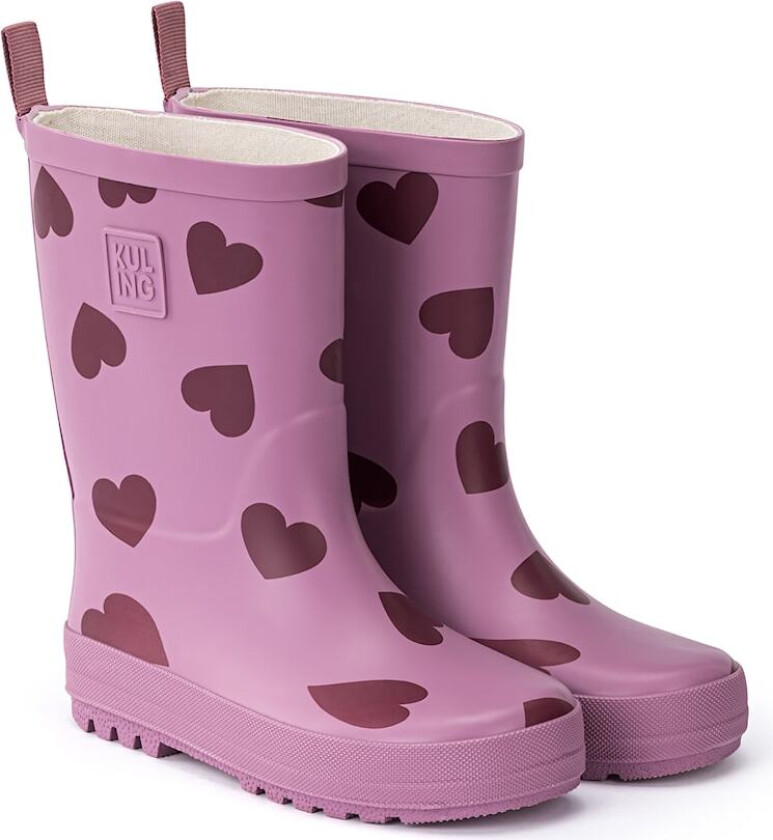 Viken Gummistøvler Mauve Hearts Mauve Hearts-26 EU Rosa 26 EU Gutter, Jenter