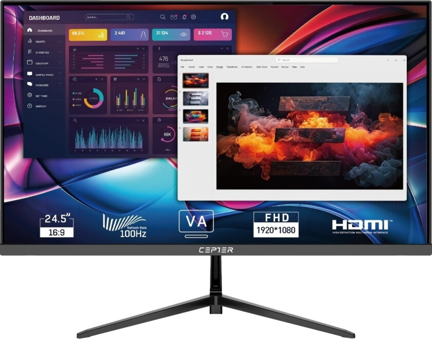 Vision 24,5" Full HD-skjerm