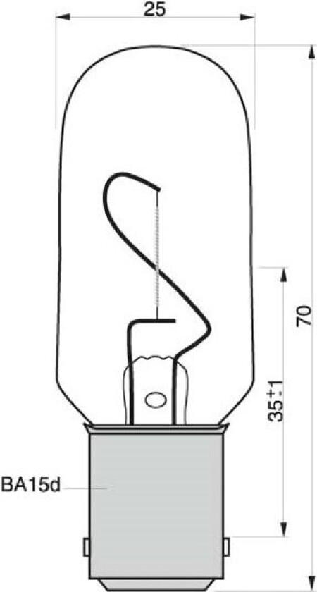 Danlamp lanterne B15D 12V 12CD